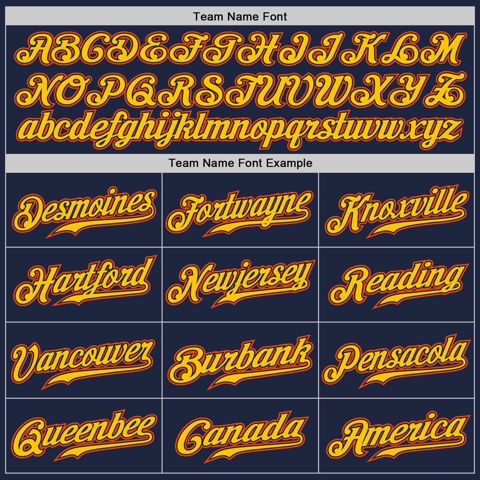 Custom Navy Gold-Orange Authentic Baseball Jersey