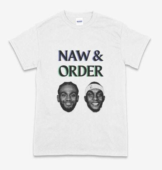 Naw & Order T-Shirt, 100% Cotton Unisex T-Shirt, Gift For Fan Hoodie, Sweatshirt | InkThreadWorks.com