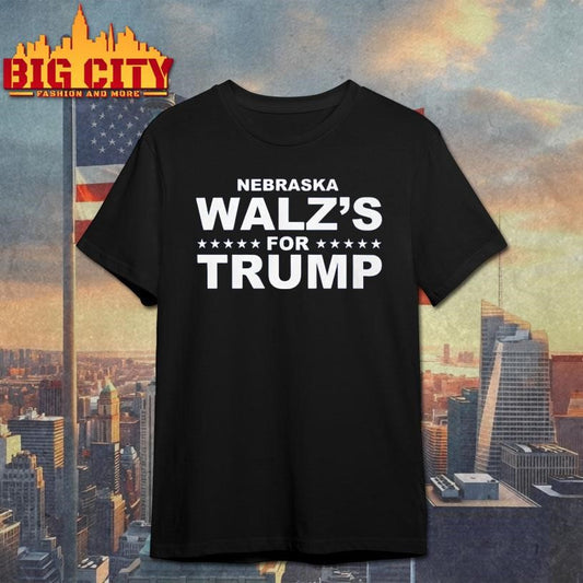Nebraska Walz’s for Trump Shirt