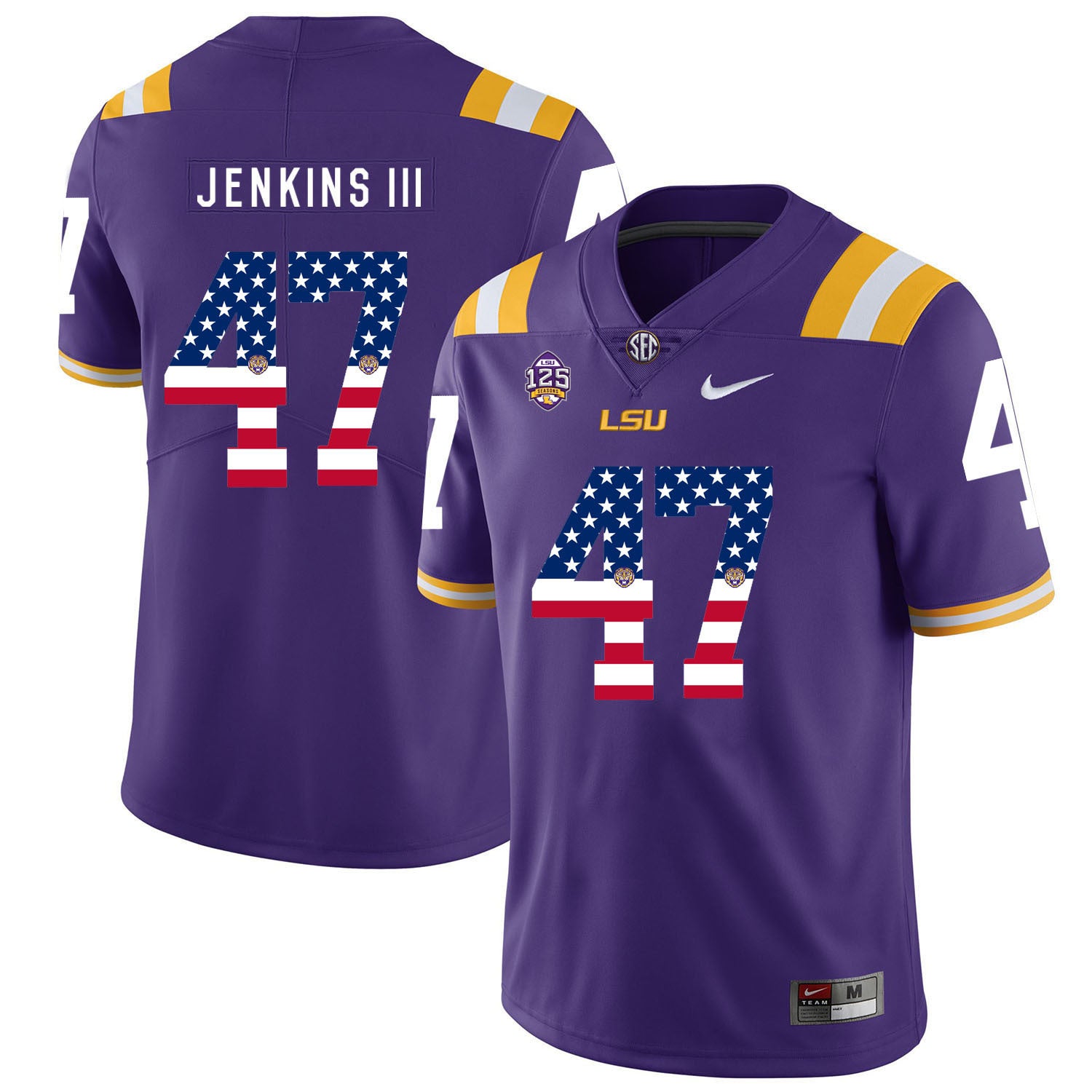 Nelson Jenkins III 47 Purple