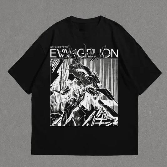 Neon Genesis Evangelion Shirt - Evangelion Merch - 90s Anime Tee - The End Of Evangelion,  Anime shirt, Vintage graphic tee, gift for fan, gift for him, gift for her menswear top Underwear Streetwear Tshirt Shortsleeve