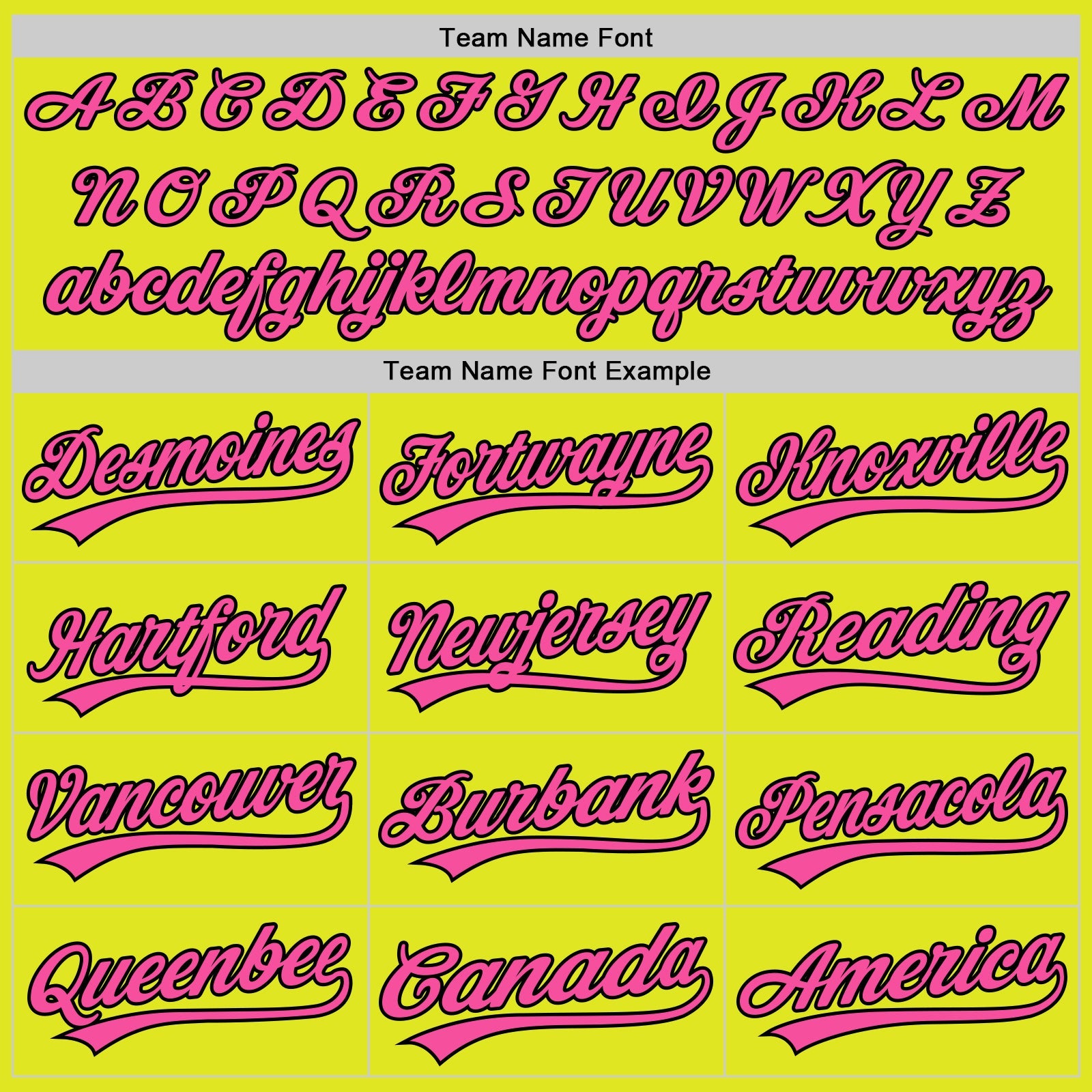 Custom Neon Yellow Pink-Black Authentic Baseball Jersey