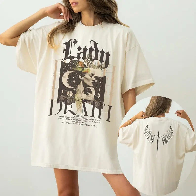 Nesta Shirt, ACOTAR T-Shirt, Nesta Archeron, Velaris Shirt, Sarah J Maas Merch, VaIkyrie Shirt, Lady Death, Nessian...