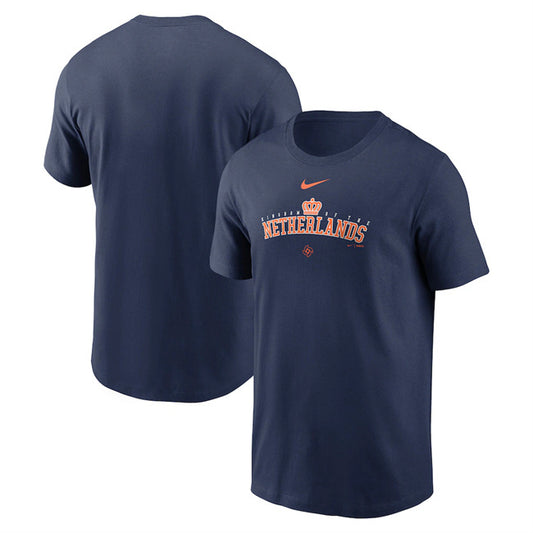 Netherlands Baseball Navy 2026 World Baseball Classic Wordmark T-Shirt