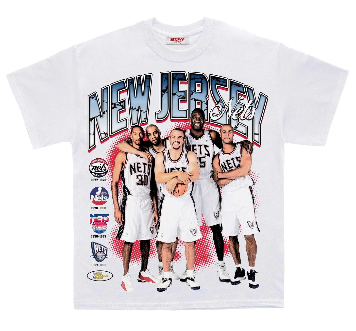 Nets Throwback Graphic Tee