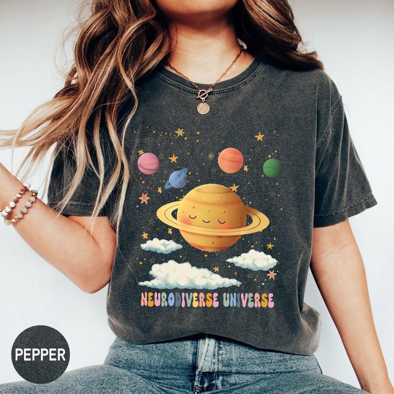 Neurodiverse Universe Shirt, Autism Awareness Shirt, Neurodiversity Shirt, Sped Teacher Shirt, Universe Shirt Hoodie,...