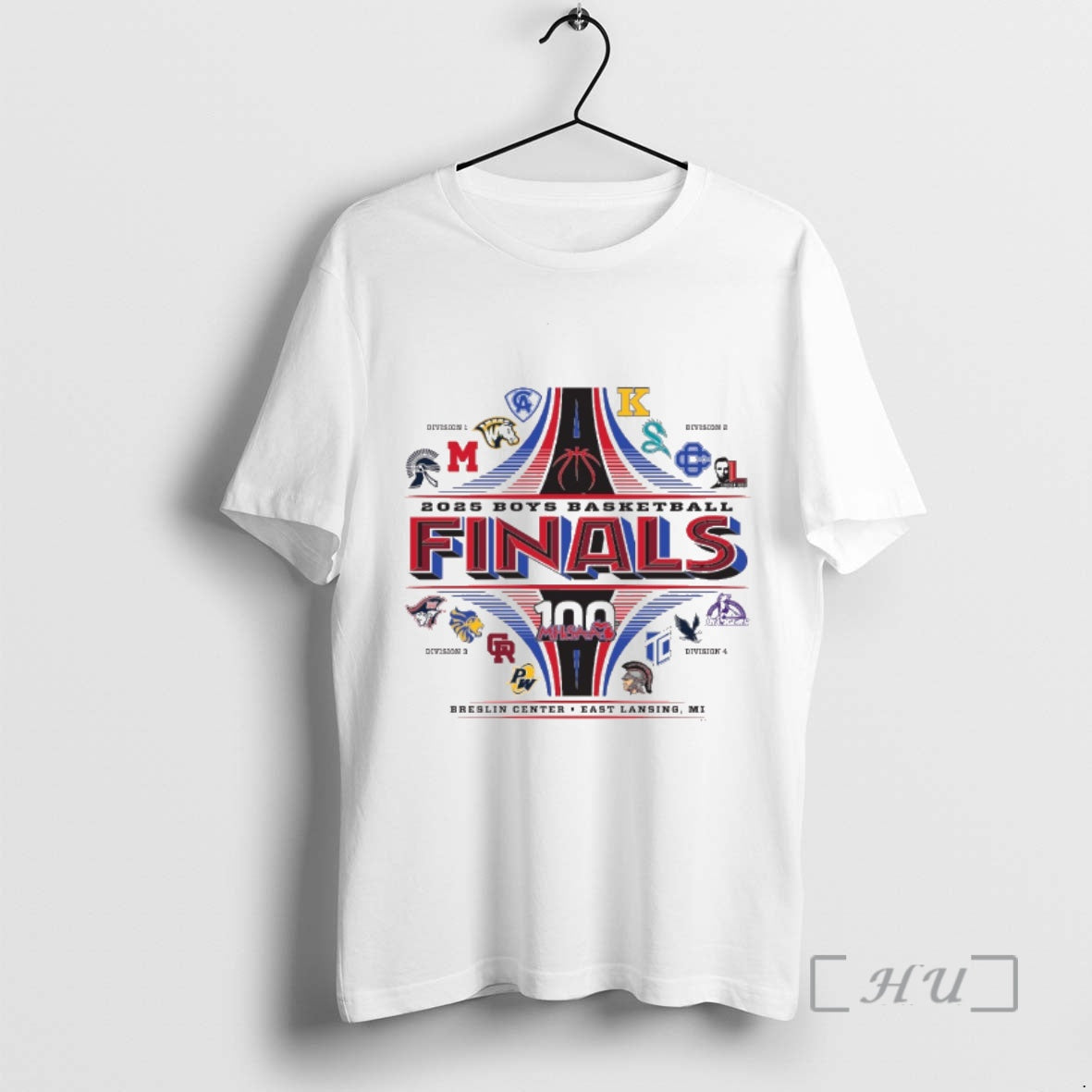 New 2025 Mhsaa Boys Basketball Finals 100 Breslin Center East Lansing Mi Logos Premium T-Shirts, Hoodie, Sweatshirt