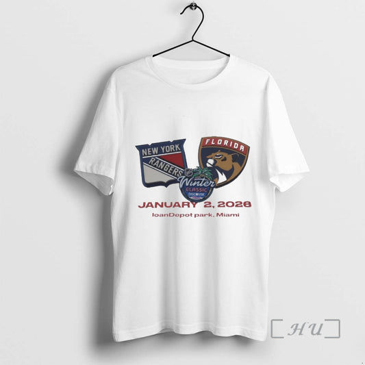 New 2026 Discover Nhl Winter Classic Florida Panthers And New York Rangers January 2 Loandepot T-Shirts, Hoodie, Sweatshirt