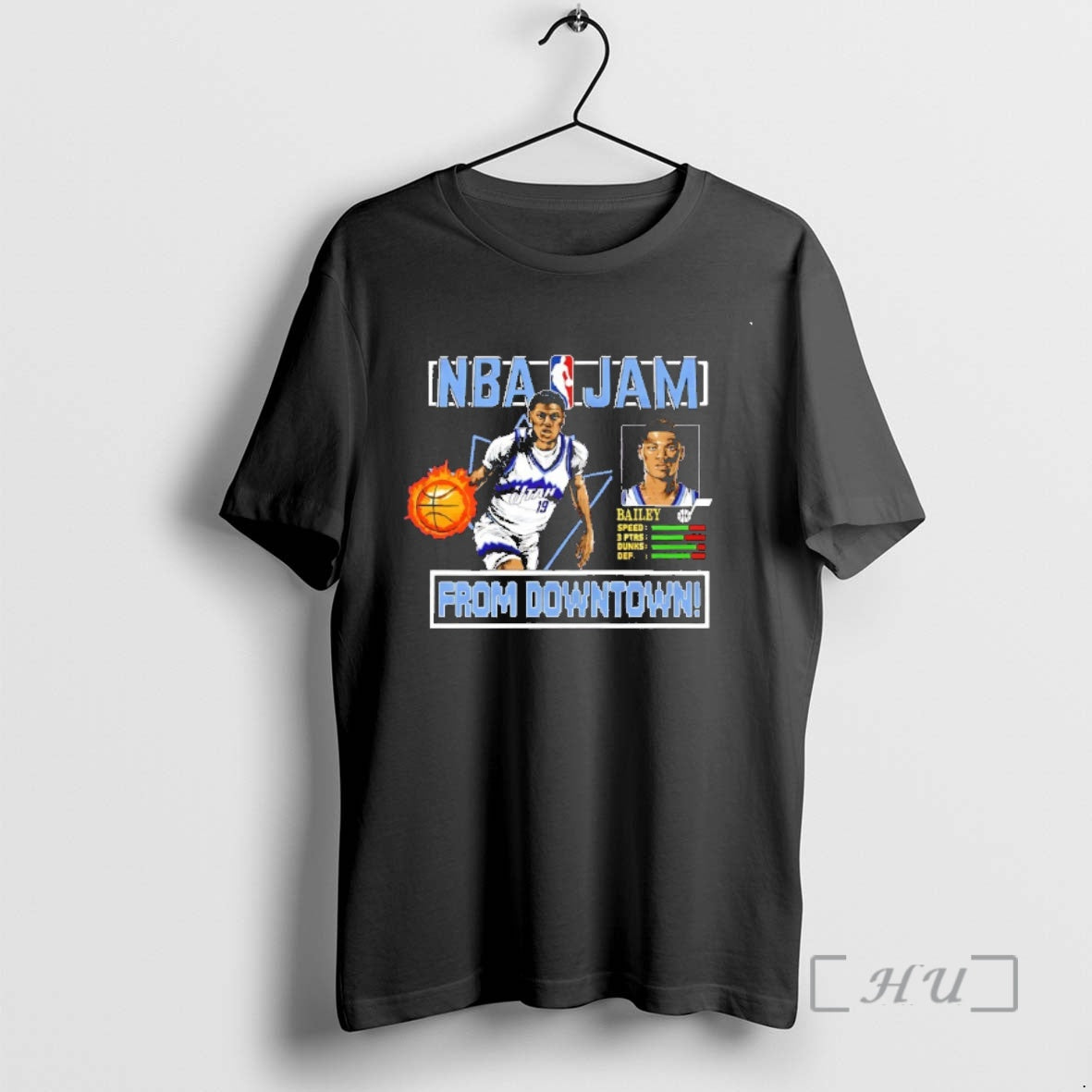 New Ace Bailey From Downtown Utah Jazz Basketball Nba Jam T-Shirts, Hoodie, Sweatshirt | InkThreadWorks.com
