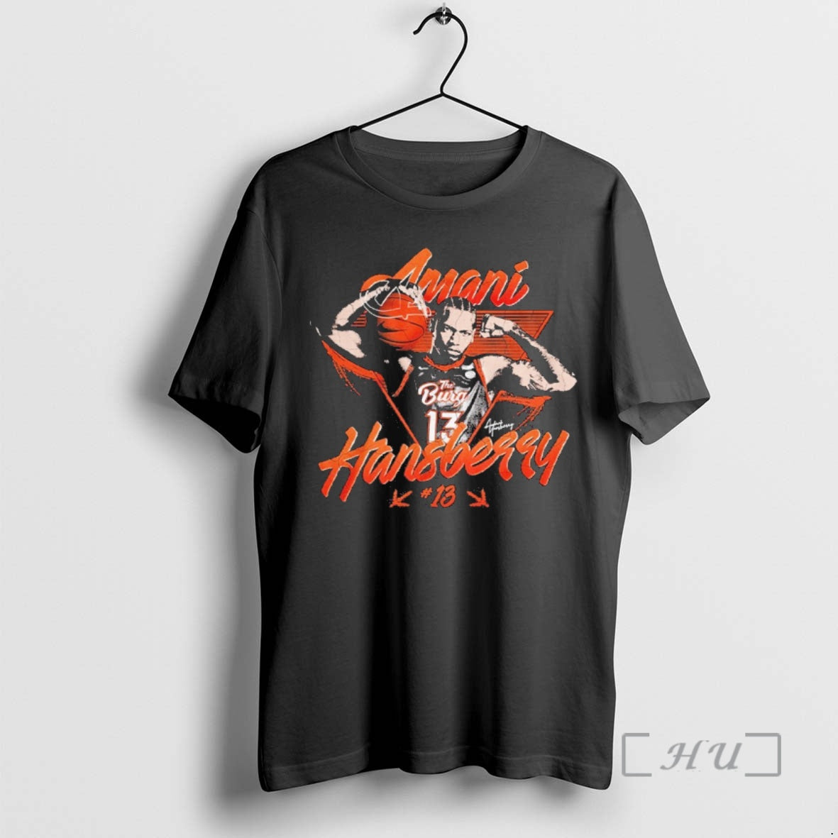 New Amani Hansberry The Burg Virginia Tech Hokies Basketball Signature T-Shirts, Hoodie, Sweatshirt | InkThreadWorks.com