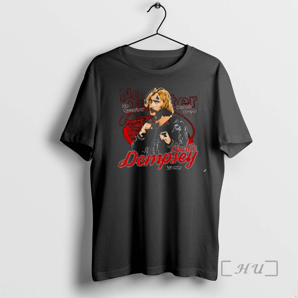 New Charlie Dempsey Grunge No Quarter Catch Crew Graphic Christmas T-Shirts, Hoodie, Sweatshirt | InkThreadWorks.com