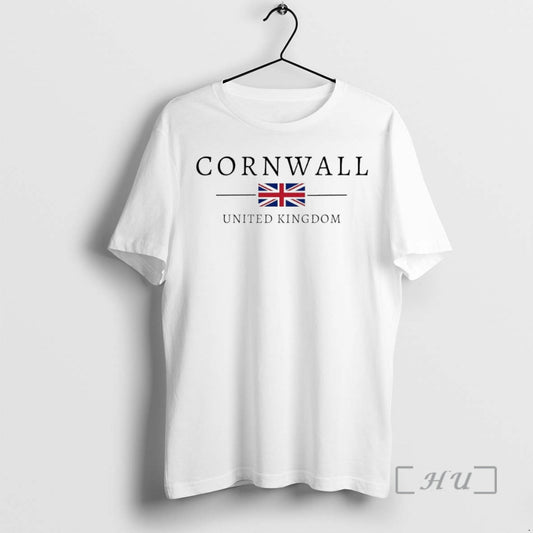 New Cornwall United Kingdom Flag Circle T-Shirts, Hoodie, Sweatshirt | InkThreadWorks.com