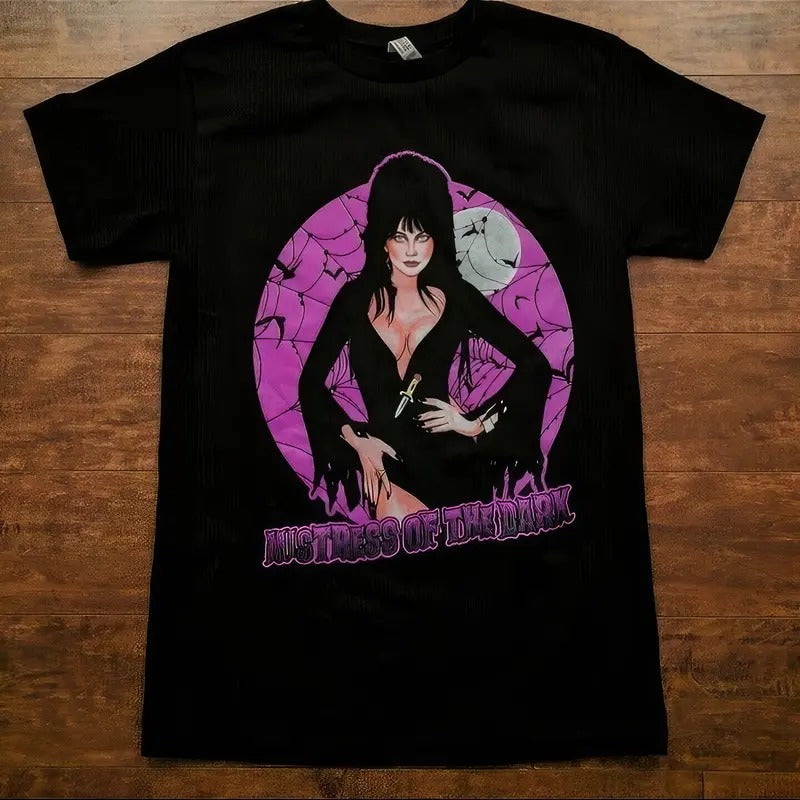 New Elvira Mistress Of The Dark T Shirt ri Hoodie, Sweatshirt | InkThreadWorks.com