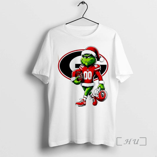 New Grinch Georgia Bulldogs Ncaa Football Circle T-Shirts, Hoodie, Sweatshirt | InkThreadWorks.com