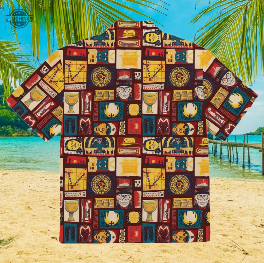 New Indiana Jones Hawaiian Shirt Indiana Jones Movies Shirt Indiana Jones 2023 Vintage Indiana Jones Shirts And Shorts