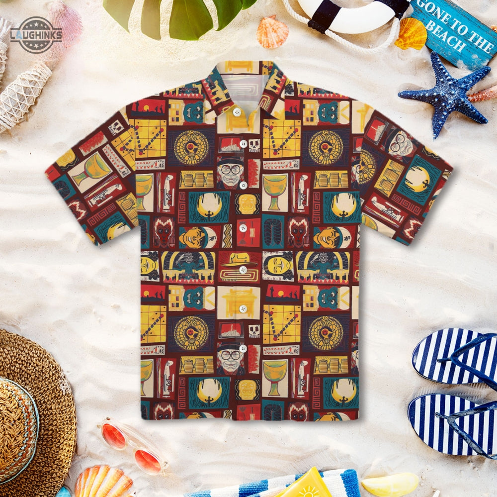 New Indiana Jones Hawaiian Shirt Indiana Jones Movies Shirt Indiana Jones 2023 Vintage Indiana Jones Shirts And Shorts
