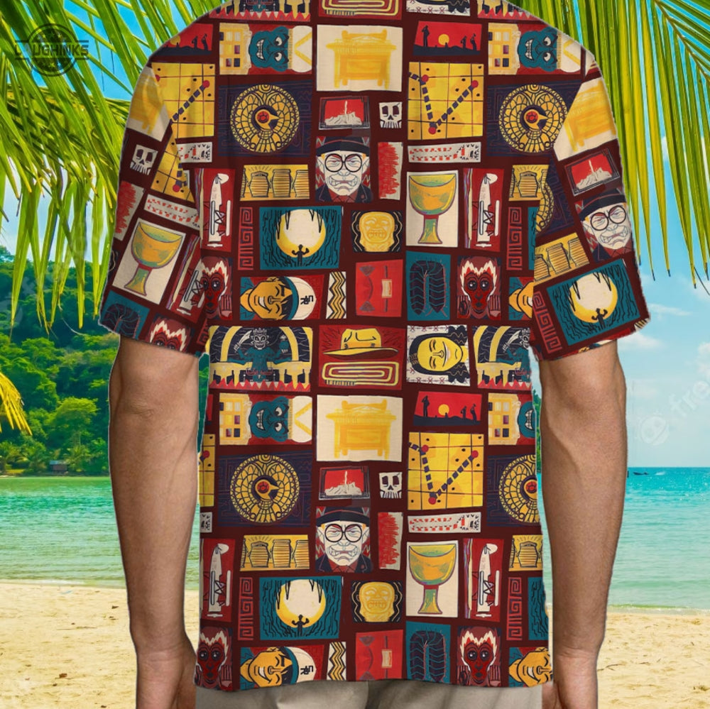 New Indiana Jones Hawaiian Shirt Indiana Jones Movies Shirt Indiana Jones 2023 Vintage Indiana Jones Shirts And Shorts