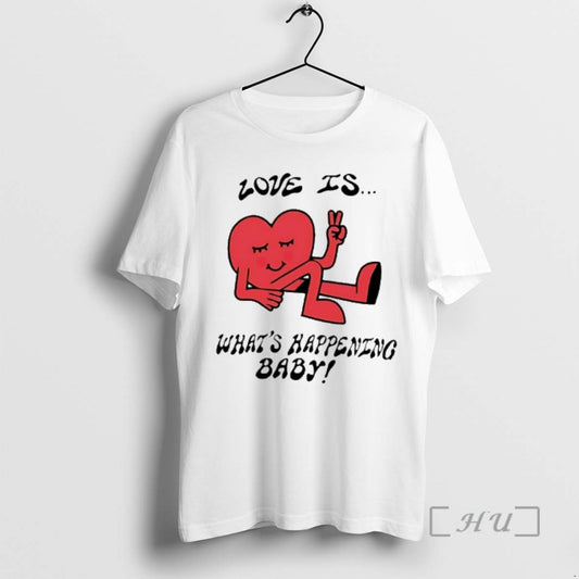 New Love Is Whats Happening Baby T-Shirts, Hoodie, Sweatshirt | InkThreadWorks.com