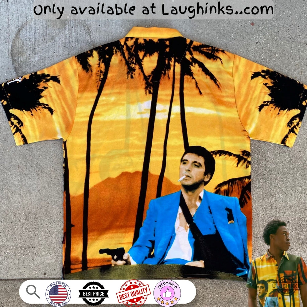 New Reason Scarface Tony Montana Hawaiian Shirt Reprinted