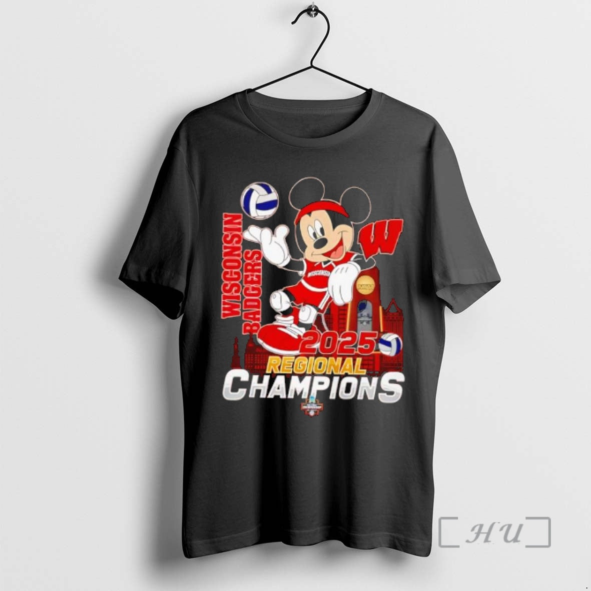 New Wisconsin Badgers 2025 Regional Champions Football T-Shirts, Hoodie, Sweatshirt | InkThreadWorks.com