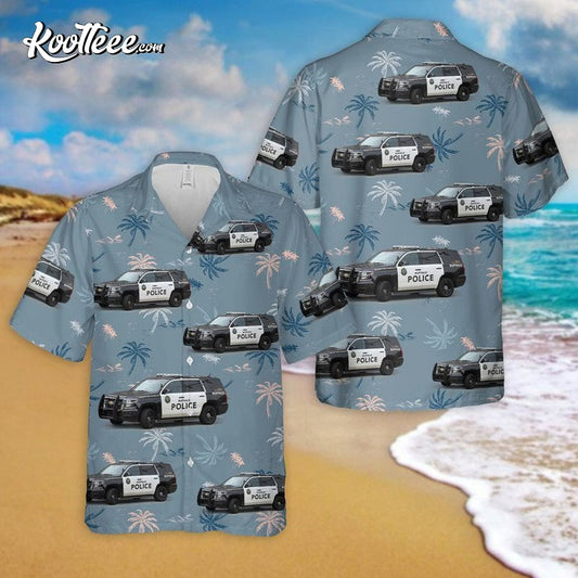 New York Buffalo Police Department Chevrolet Hawaiian Shirt