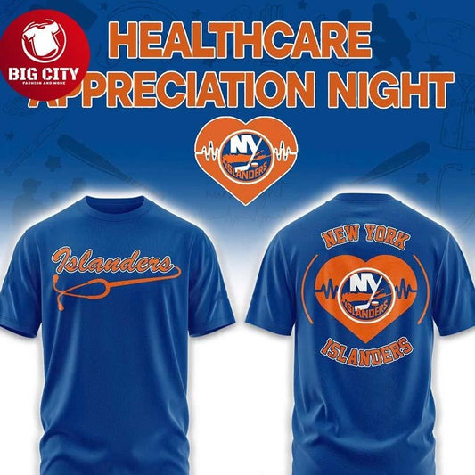 New York Islanders x Healthcare Appreciation 2026 Night Two Sided Shirt
