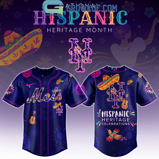 New York Mets Hispanic Heritage Celebrations 2025 Baseball Jersey