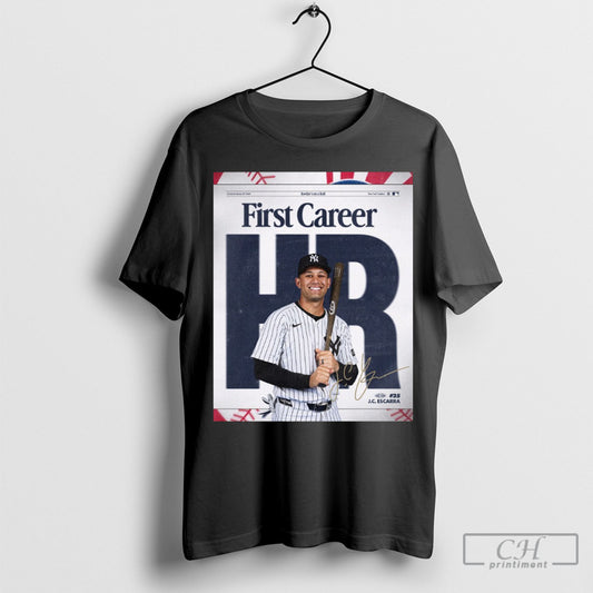 New York Yankees Congrats Jc Escarra First Career Hr Rookies On A Roll Signature Poster
