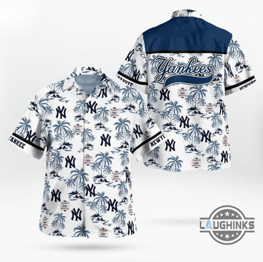 New York Yankees Hawaiian Shirt Ny Yankees Hawaiian Shirt Mlb Hawaiian Shirts