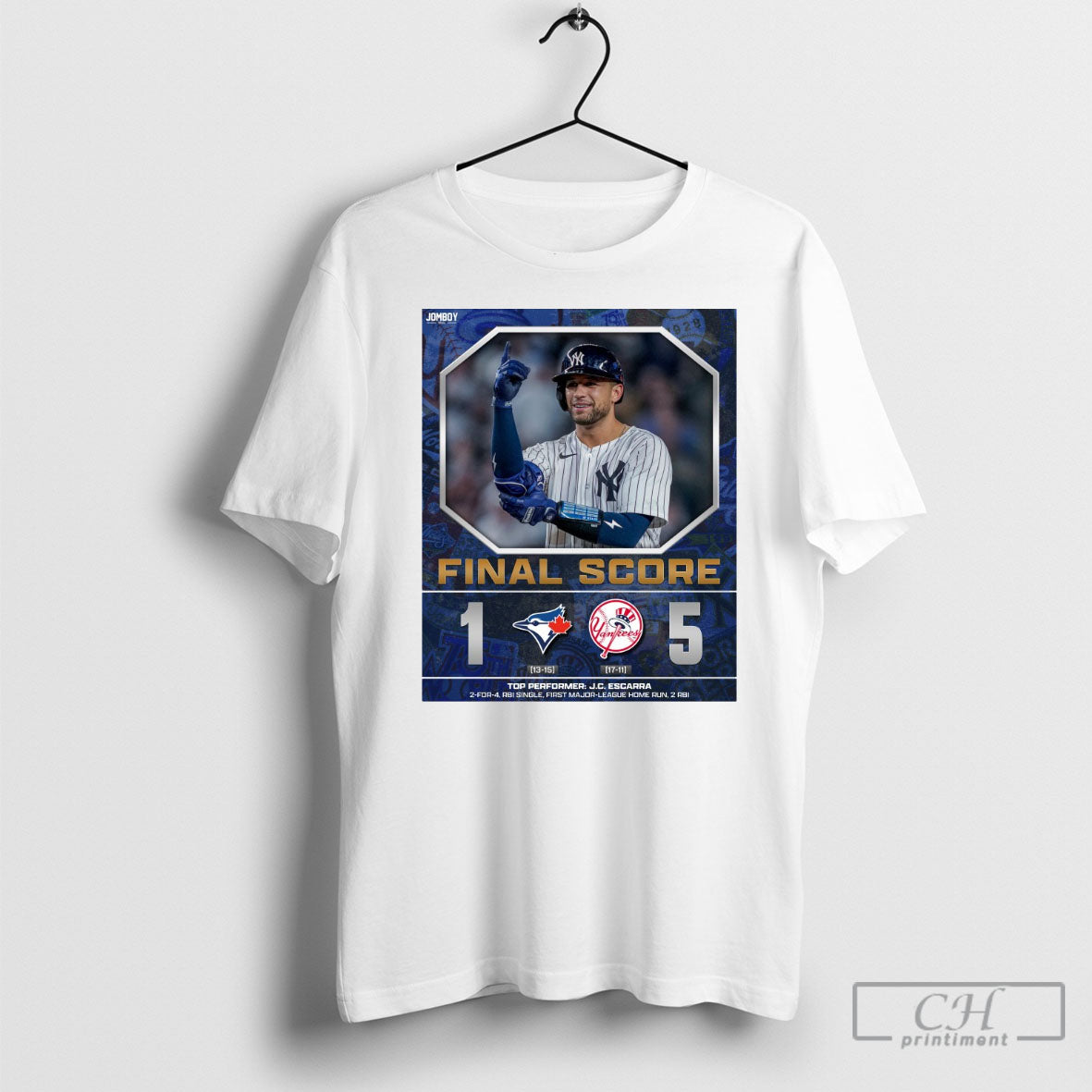 New York Yankees Win Toronto Blue Jays Final Score 5 1 Top Performer J