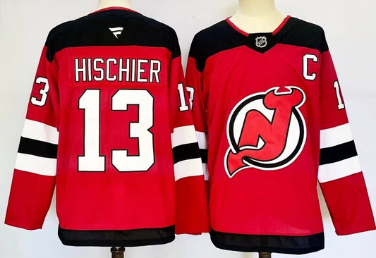 New Jersey Devils #13 Nico Hischier Style 3