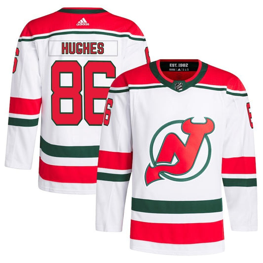 New Jersey Devils #86 Jack Hughes 2022 23 Heritage
