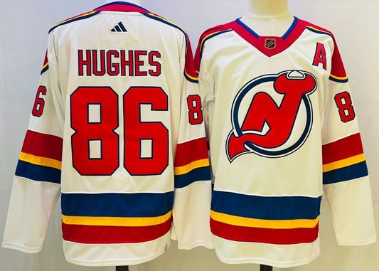 New Jersey Devils #86 Jack Hughes Style 9