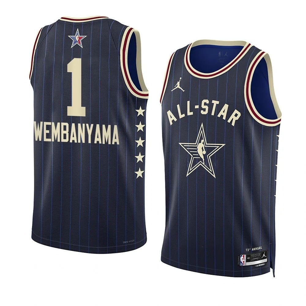 New Orleans Pelicans #1 Zion Williamson 2024 NBA All-Star Swingman Jersey Style 2