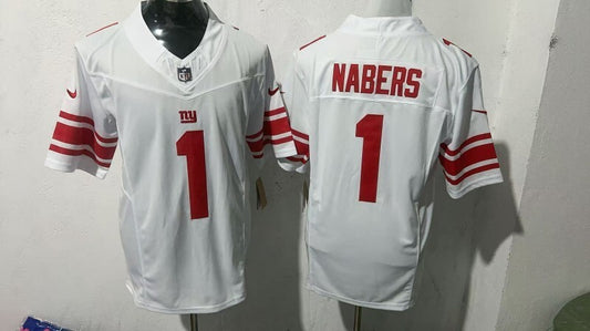 New York Giants #1 Malik Nabers Style 2