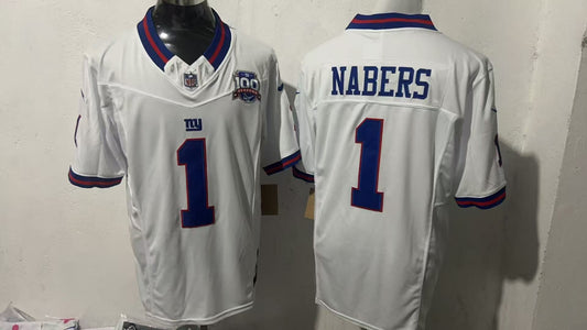 New York Giants #1 Malik Nabers Style 6
