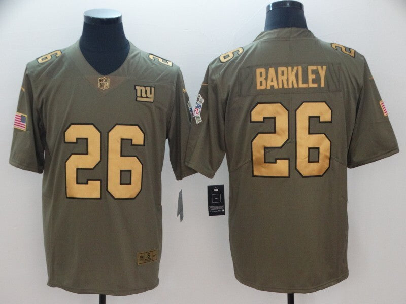 New York Giants #26 Saquon Barkley Style 1