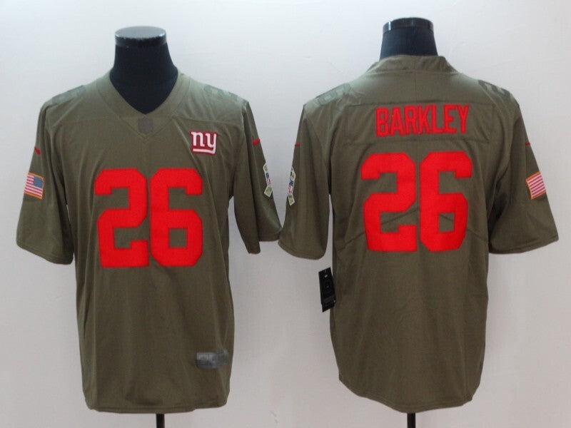 New York Giants #26 Saquon Barkley Style 2