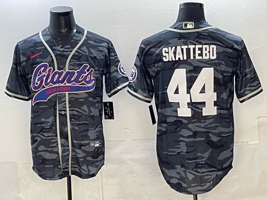 New York Giants #44 Cam Skattebo Giants Collaboration Style 4