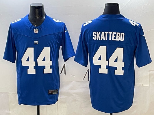 New York Giants #44 Cam Skattebo Giants V3 Style 1