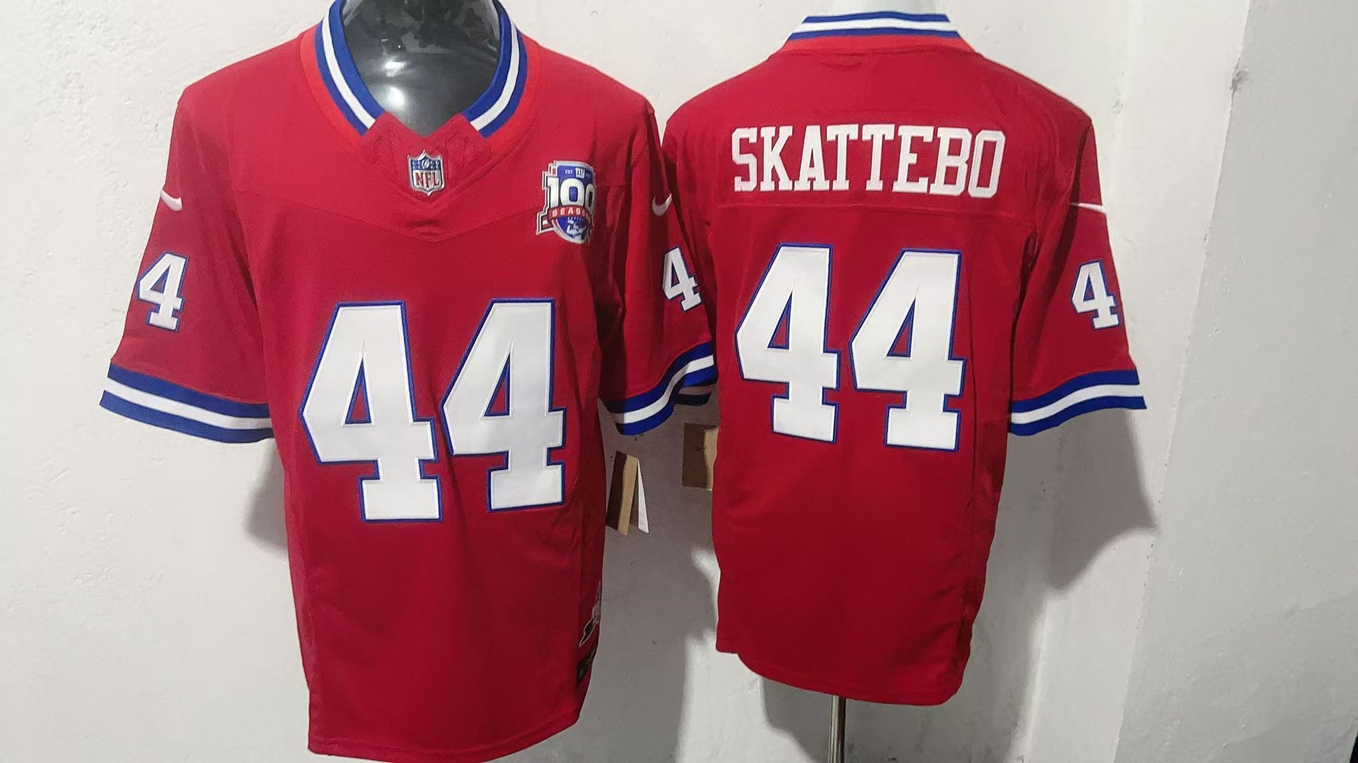 New York Giants #44 Cam Skattebo Style 8