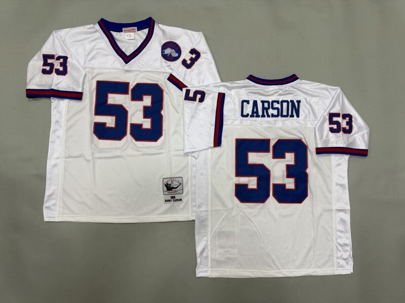 New York Giants #53 Harry Carson New York Giants Style 1