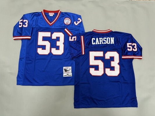 New York Giants #53 Harry Carson New York Giants Style 2