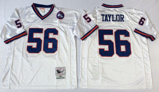 New York Giants #56 Lawrence Taylor Throwback Style 1