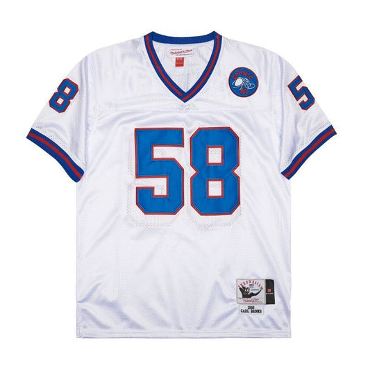 New York Giants #58 Carl Banks Giants simms 58 White Style 2