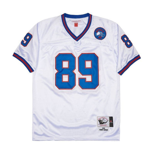 New York Giants #89 Mark Bavaro Giants simms 89 White Style 2