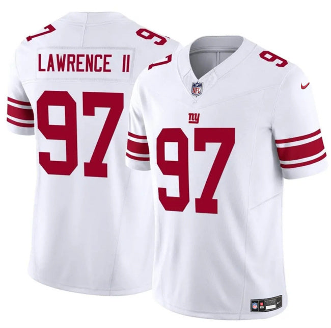New York Giants #97 Dexter Lawrence II White 2025 F.U.S.E. Vapor Untouchable