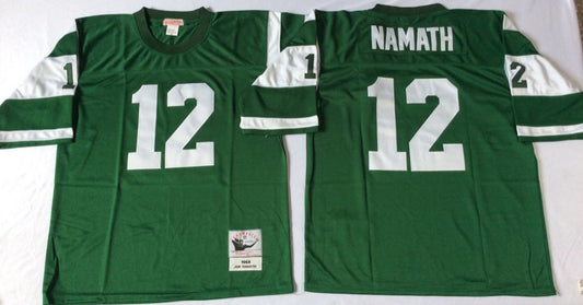 New York Jets #12 Joe Namath Throwback Style 1
