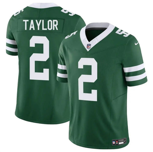 New York Jets #2 Tyrod Taylor Green 2024 F.U.S.E. Vapor Untouchable Limited