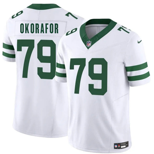 New York Jets #79 Chukwuma Okorafor White 2025 F.U.S.E. Vapor Untouchable